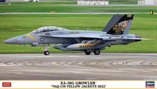 Hasegawa Boeing EA-18 G Growler - 'VAQ-138 Yellow Jackets 2022'