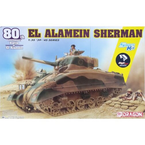 Dragon  EL ALAMEIN Sherman (w/Magic Tracks)