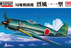 FineMolds FC03 Mitsubishi A7M2 Reppu Sam Model 11