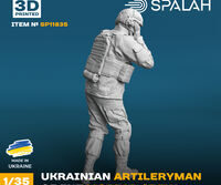 Spalah 11835 Ukrainian Artilleryman Of The Mortar Crew (1pc)