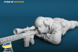 Spalah 12135 Ukrainian Sniper In A Lying Position (1pc)