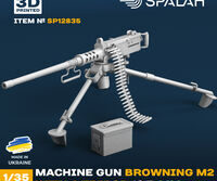 Spalah 12835 Machine Gun Browning M2 With A Tripod 12,7mm