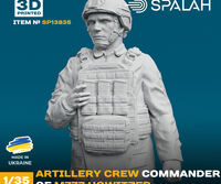Spalah 13835 Artillery Crew Commander Of M777 Howitzer (1pc)