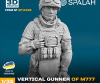 Spalah 14035 Vertical Gunner Of M777 Howitzer (1pc)