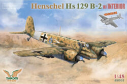 Takom 48001 Henschel Hs 129 B-2 With Interior