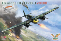 Takom 48002 Henschel Hs 129 B-3 With Interior