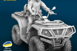 Spalah 20435 ATV Quadrobike With Rider