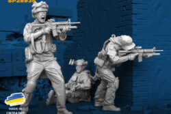 Spalah 28935 NATO Assault Group (3 Figures / 3D-Printed)