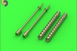 Master GM-35-005 Browning M1919 .30 cal machine gun barrels – one piece muzzle (cylindrical shape) (2pcs)