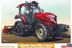 Hasegawa 66112 Yanmar Tractor Y15113A Robot Tractor Delta Crawler/Rotary
