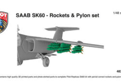 Pilot Replicas 483D005 SAAB SK60 Weapon Set