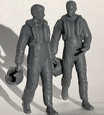 Pilot Replicas 483DP004 RAF Pilots Walking – late 1950s & 1960s.