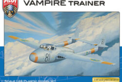 Pilot Replicas 48A006 de Havilland J28 C Vampire in Swedish Air Force