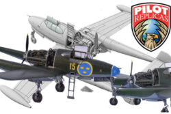 Pilot Replicas 48R005 SAAB J21 A – DB 605 Engine Kit (for Pilot Replics kits)