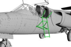 Pilot Replicas 483D002 SAAB SK60 Ladder – High precision 3D printed