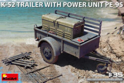 MiniArt 35426 K-52 Trailer With Power Unit PE-95