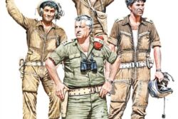MiniArt 37086 Israeli Tank crew. Yom Kippur War