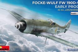 MiniArt  48035 Focke-Wulf Fw 190D-9 Early Production JG 54 “Grünherz” Basic Kit (1:48) 