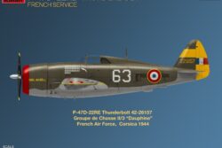 MiniArt 48047 Republic P-47D-22RE Thunderbolt – French Service (Basic Kit)
