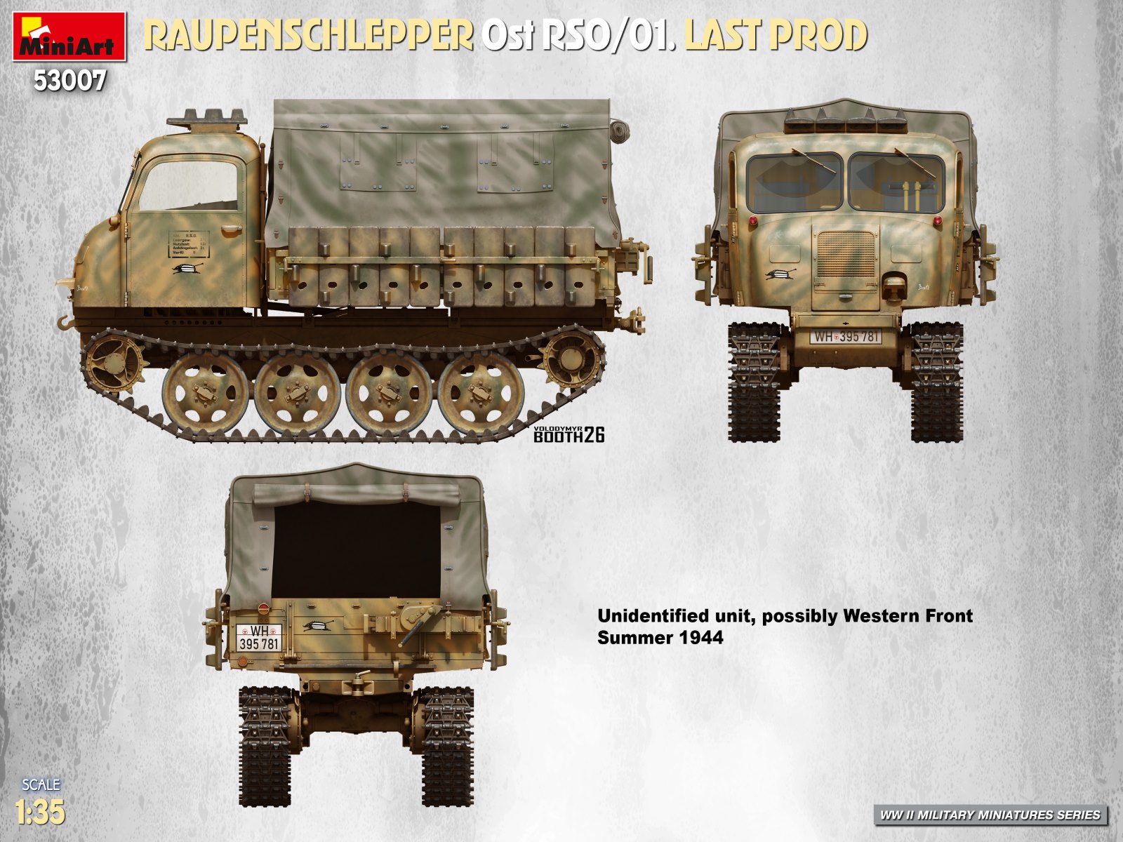 MiniArt 53007 Raupenschlepper Ost RSO/01 - Last Production - Afbeelding 2