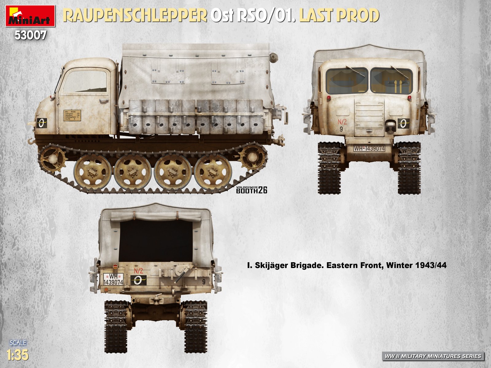MiniArt 53007 Raupenschlepper Ost RSO/01 - Last Production - Afbeelding 14