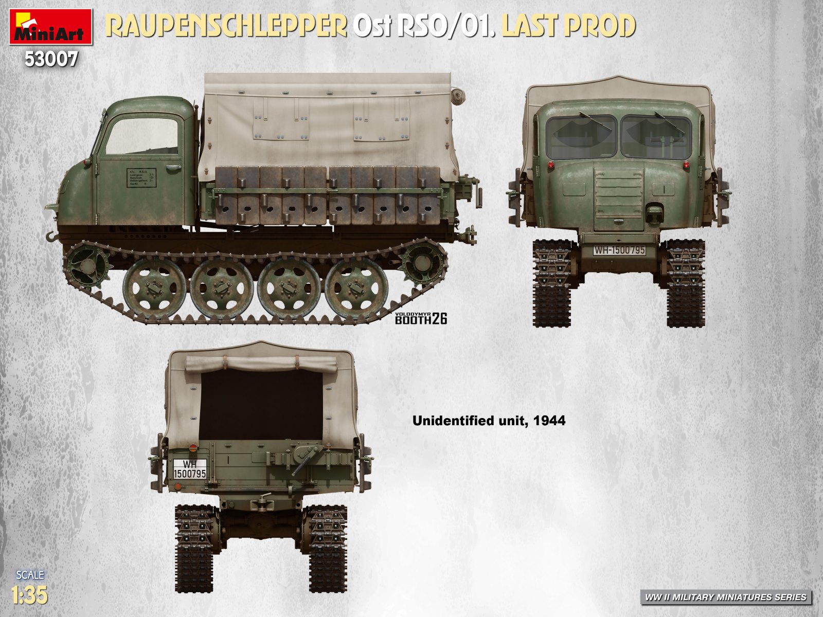 MiniArt 53007 Raupenschlepper Ost RSO/01 - Last Production - Afbeelding 15