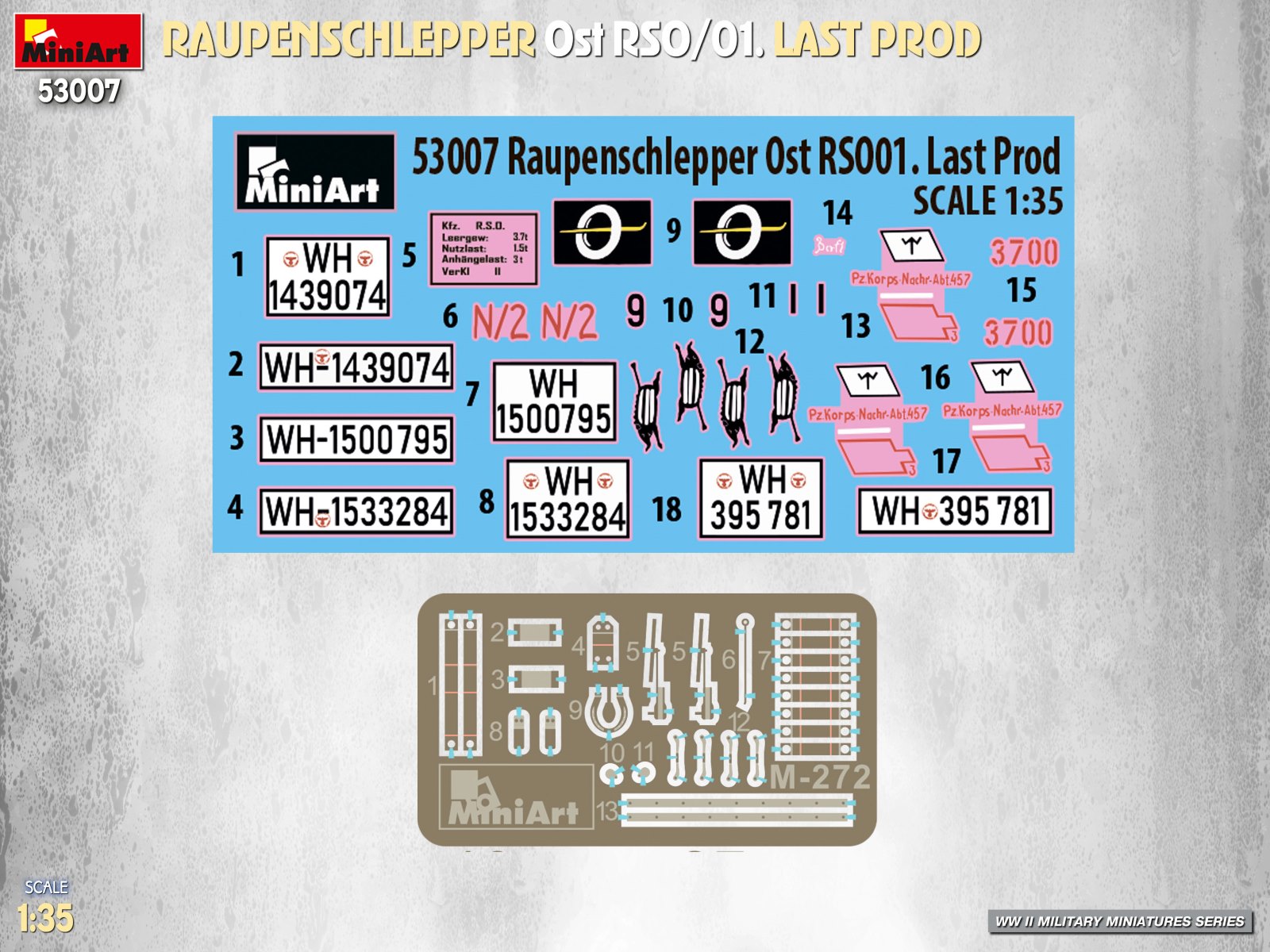 MiniArt 53007 Raupenschlepper Ost RSO/01 - Last Production - Afbeelding 16