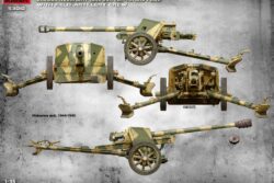 MiniArt 53010 German 7.5cm Anti-Tank Gun PaK 40 Mid Prod with Artillery Crew (Special Edition)