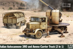 IBG 72095 Italian WWII Autocannonce 3Ro & Ammo Carrier Truck (2in1)