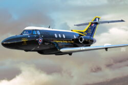 KPM KPH7229 Hawker Siddeley HS.125 Dominie T1 “Black & White”