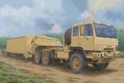 Trumpeter 01098 M1088 FMTV Tractor with AN/TPY-2 X Band Radar