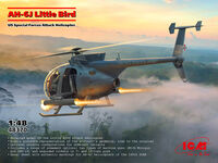 ICM 48370 AH-6J Little Bird – US Special Forces Attack Helicopter