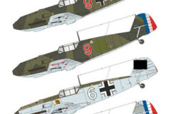 Exotic Decals ED48034 Captured Emil Part 3 – Captured Bf-109 E-1s W.Nr 3326 and W.Nr 3247