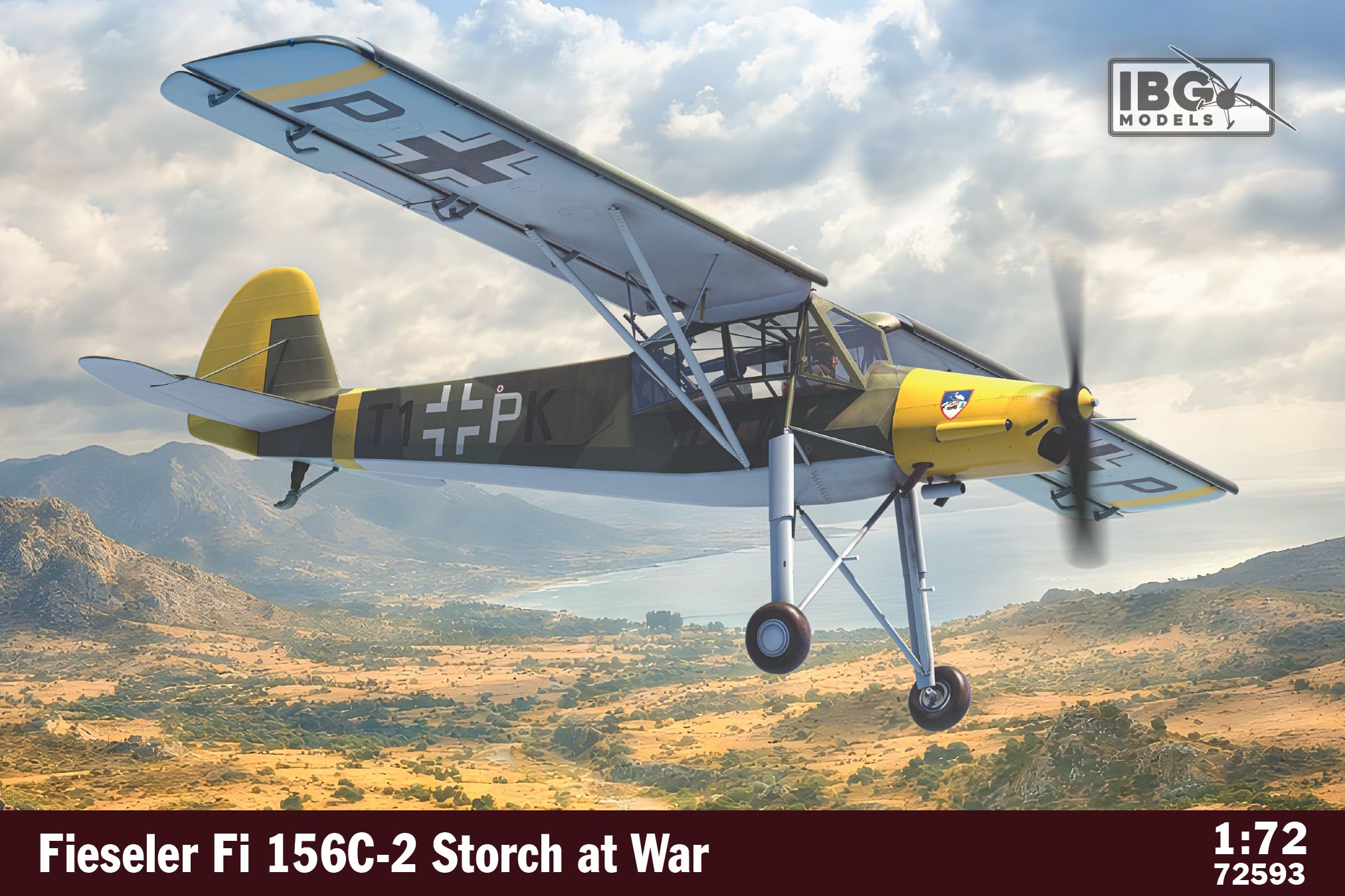 IBG Models 72593 – Fieseler Fi 156C-2 Storch At War – 1/72 – PRE-ORDER